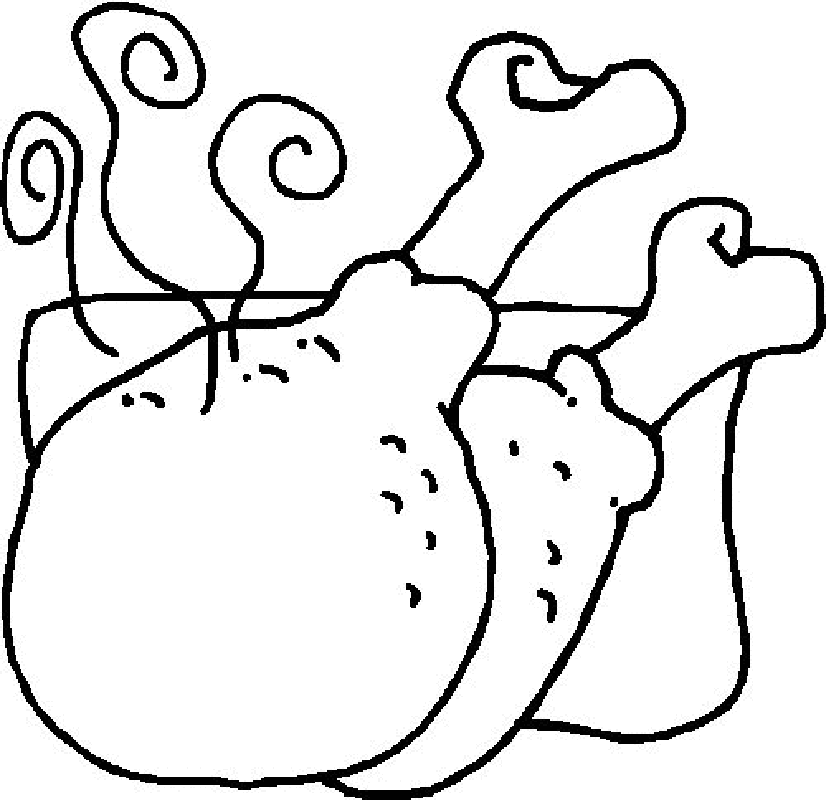 unhealthy food coloring pages - photo #37