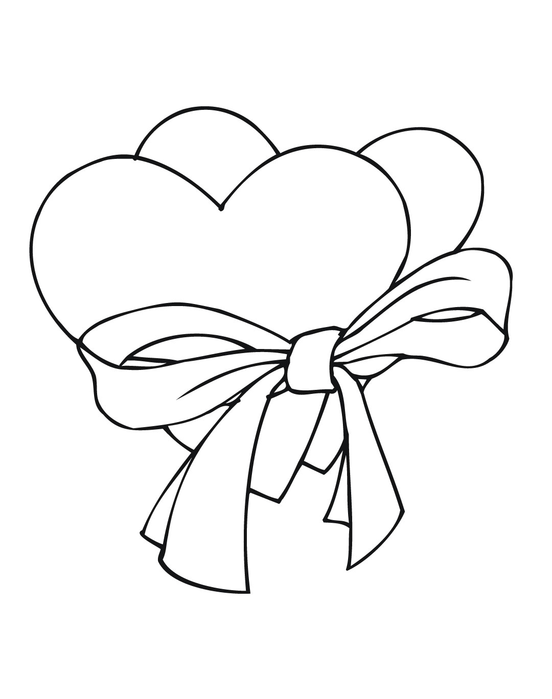 Free Printable Heart Coloring Pages For Kids