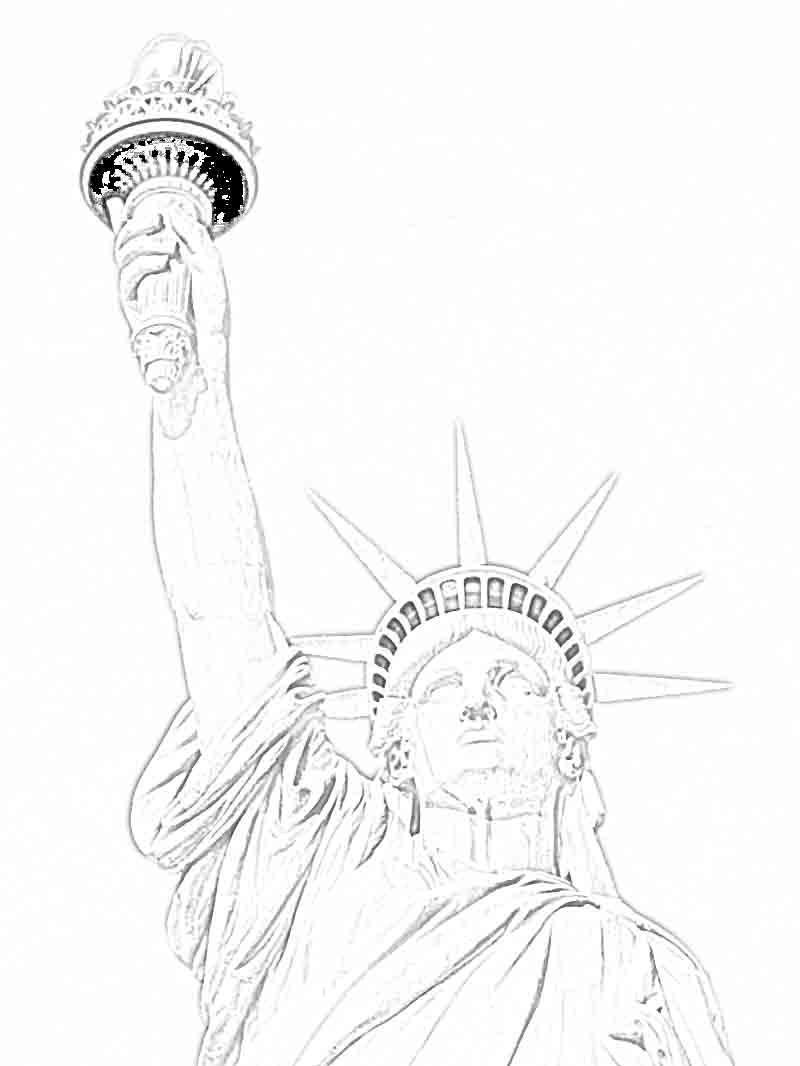 lady liberty columbia coloring pages - photo #37