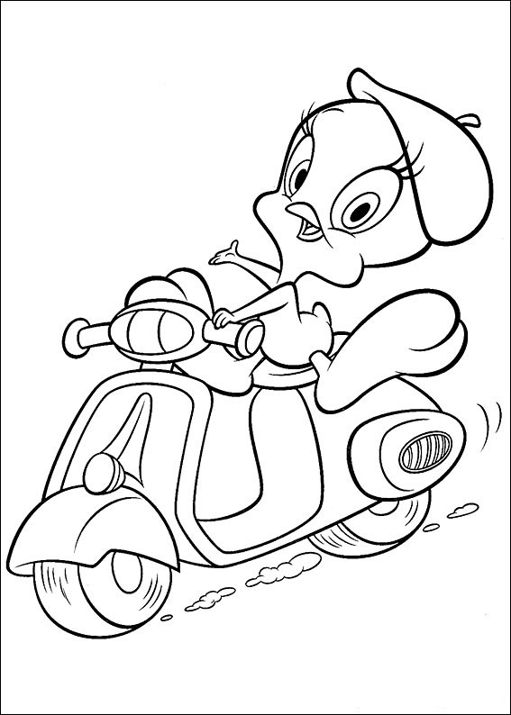 l looney toons coloring pages - photo #29