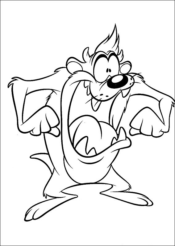 Printable Looney Tunes Coloring Pages
