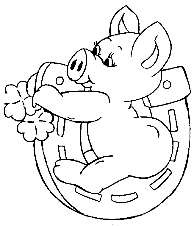 babe the pig coloring pages - photo #1