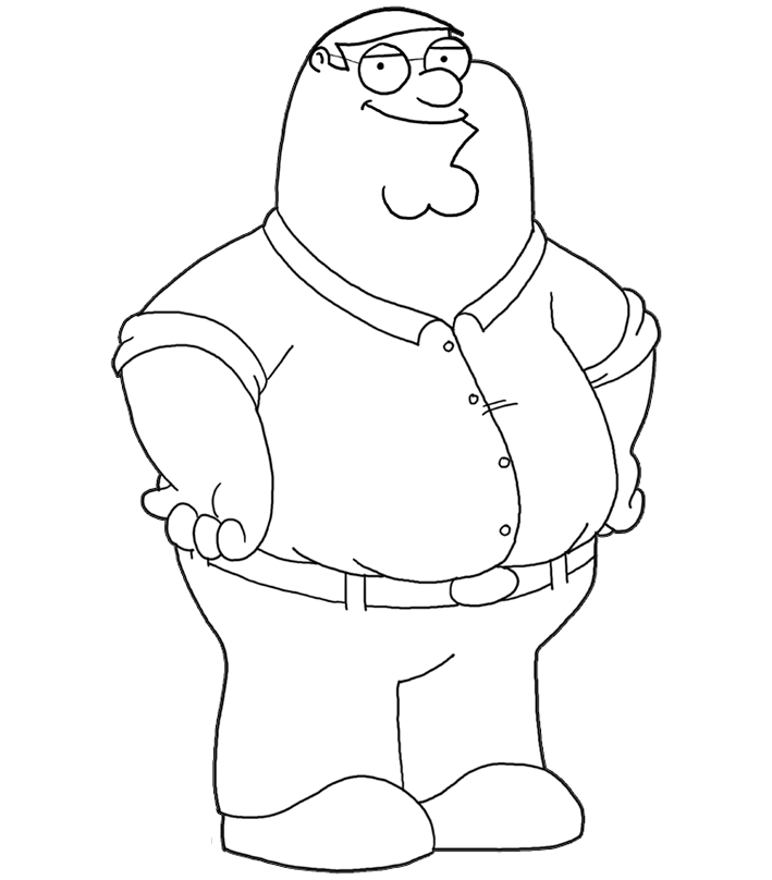 family guy coloring pages online - photo #8