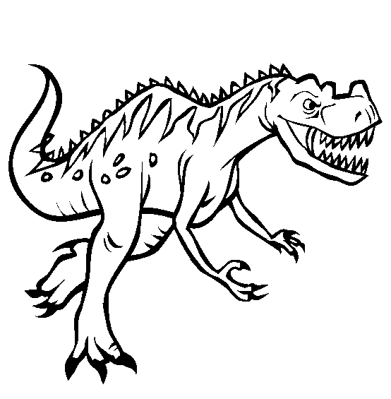 dinosaur coloring book pages free - photo #29