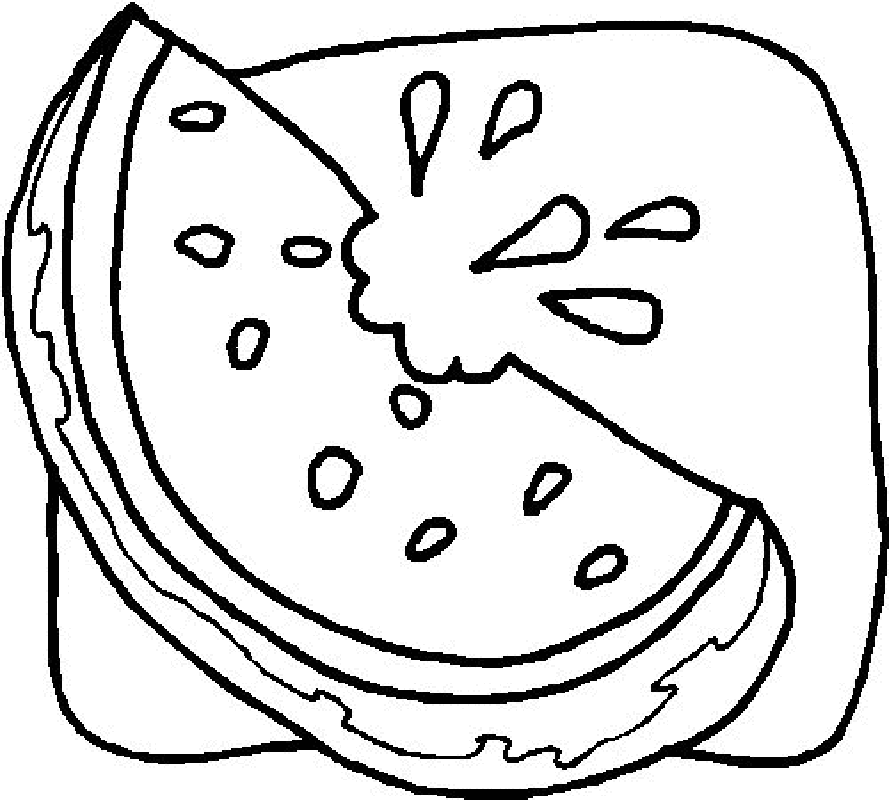 unhealthy food coloring pages - photo #34