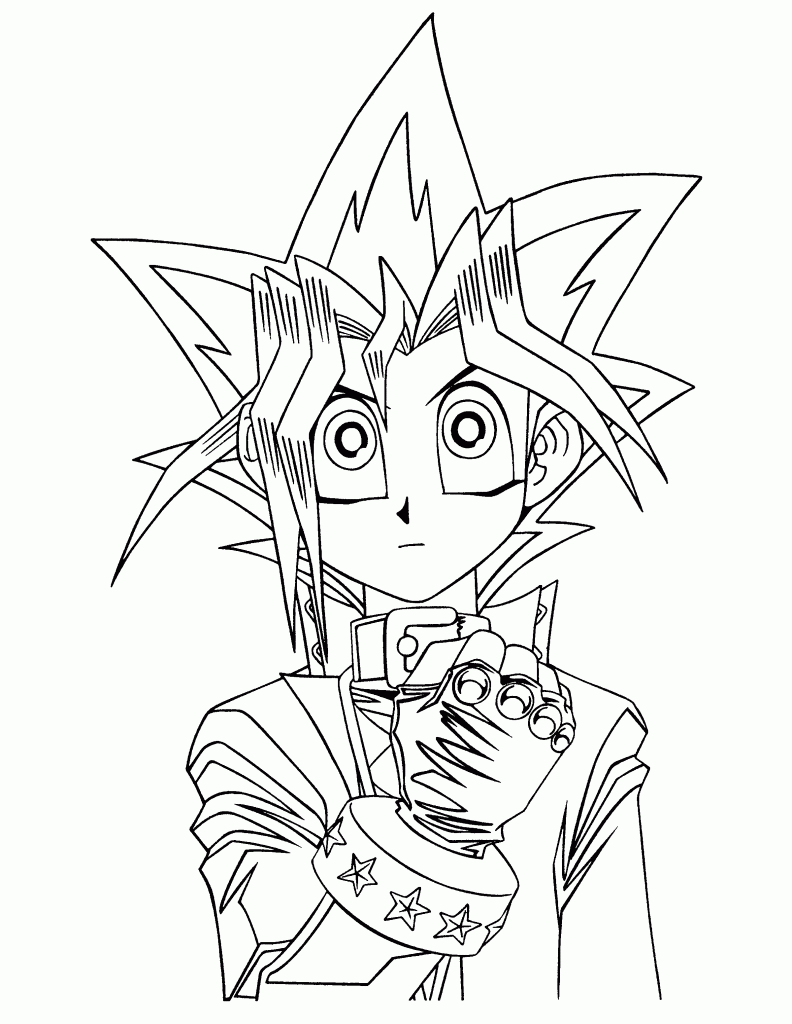 yugioh monsters coloring pages free - photo #9