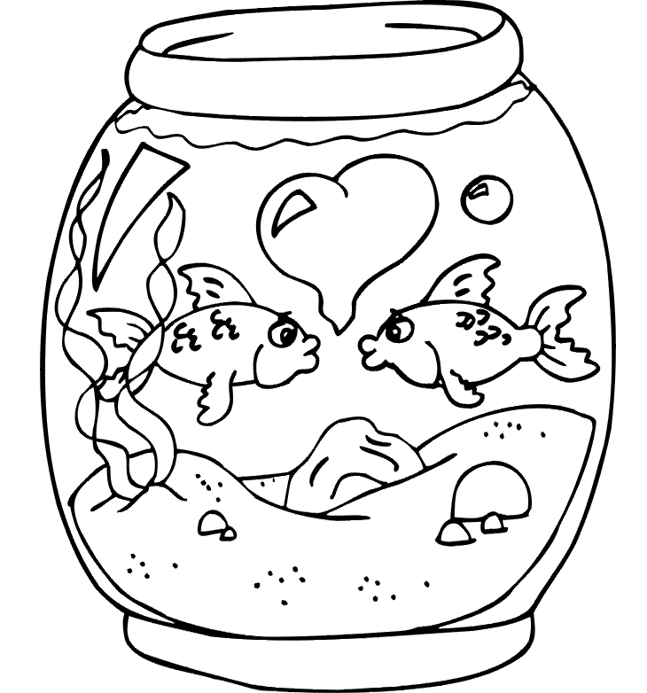 rainbow fish Colouring Pages (page 2)