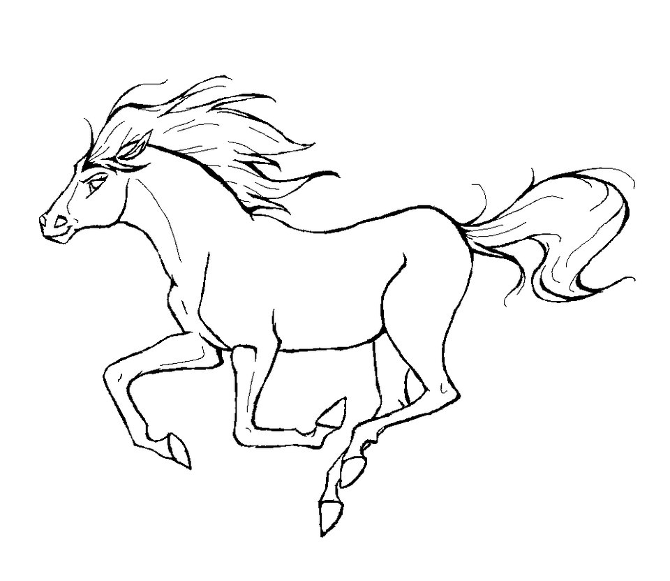 faked out horse coloring pages - photo #39