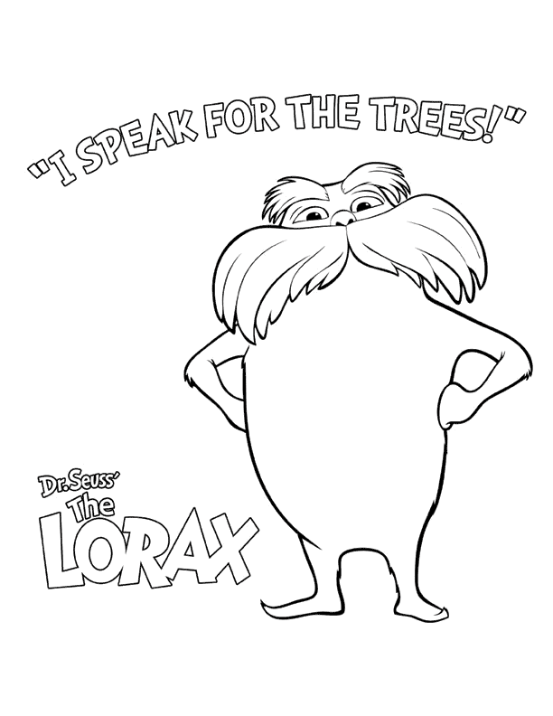 The Lorax Free Printable Worksheets