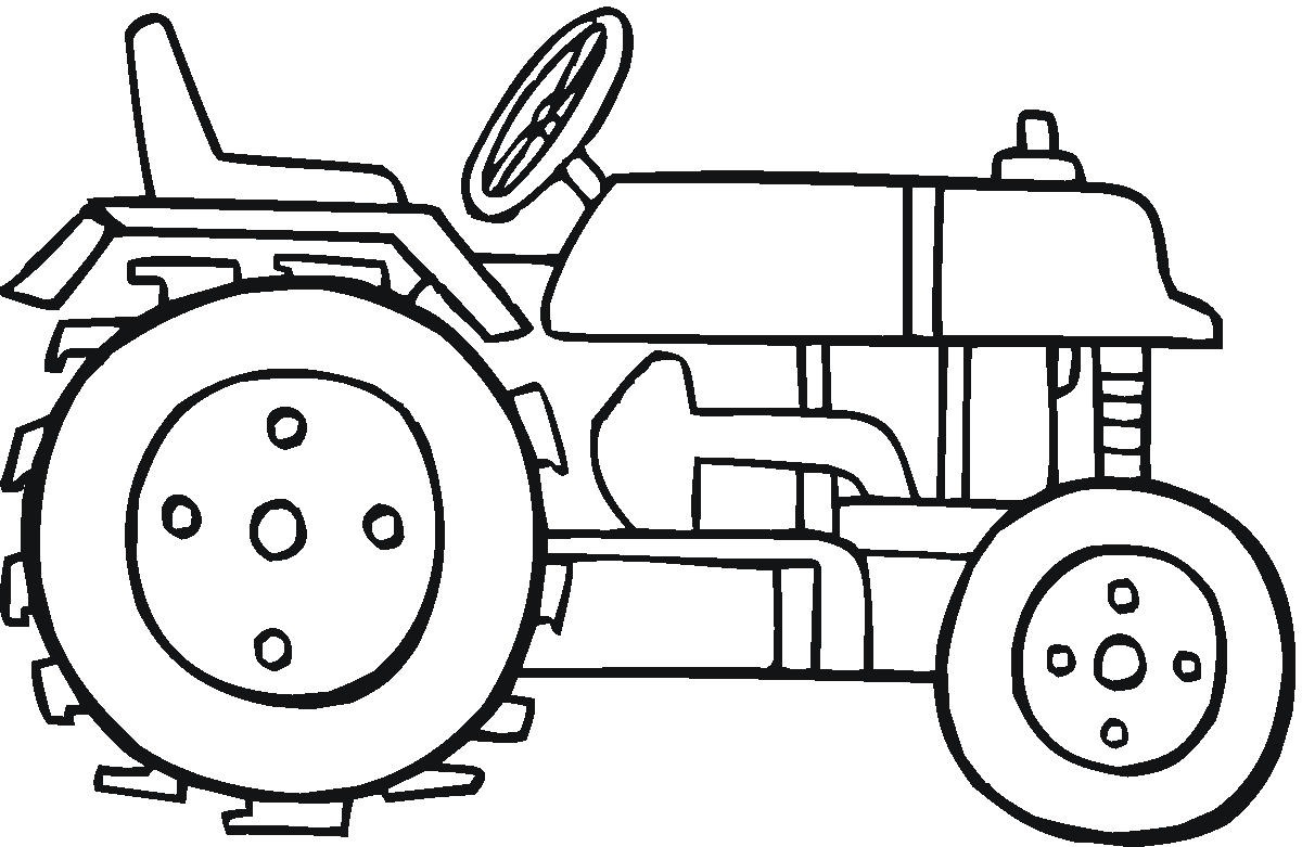 Free Printable Tractor Coloring Pages For Kids