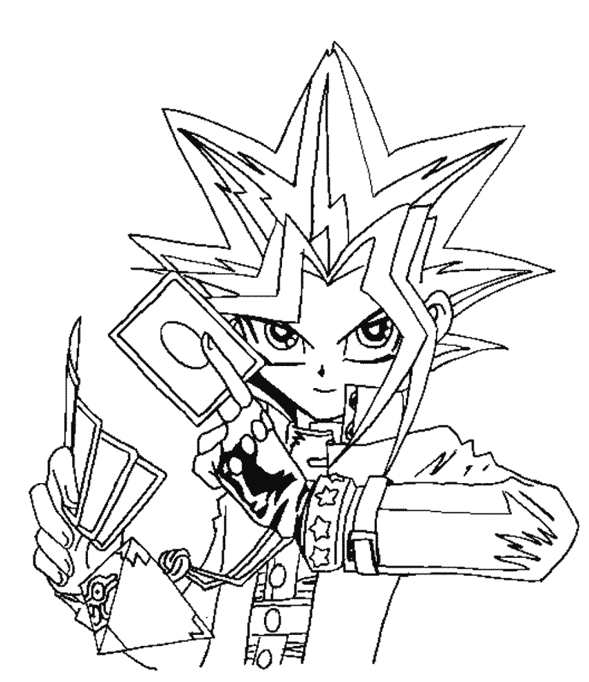 yugioh monsters coloring pages - photo #29