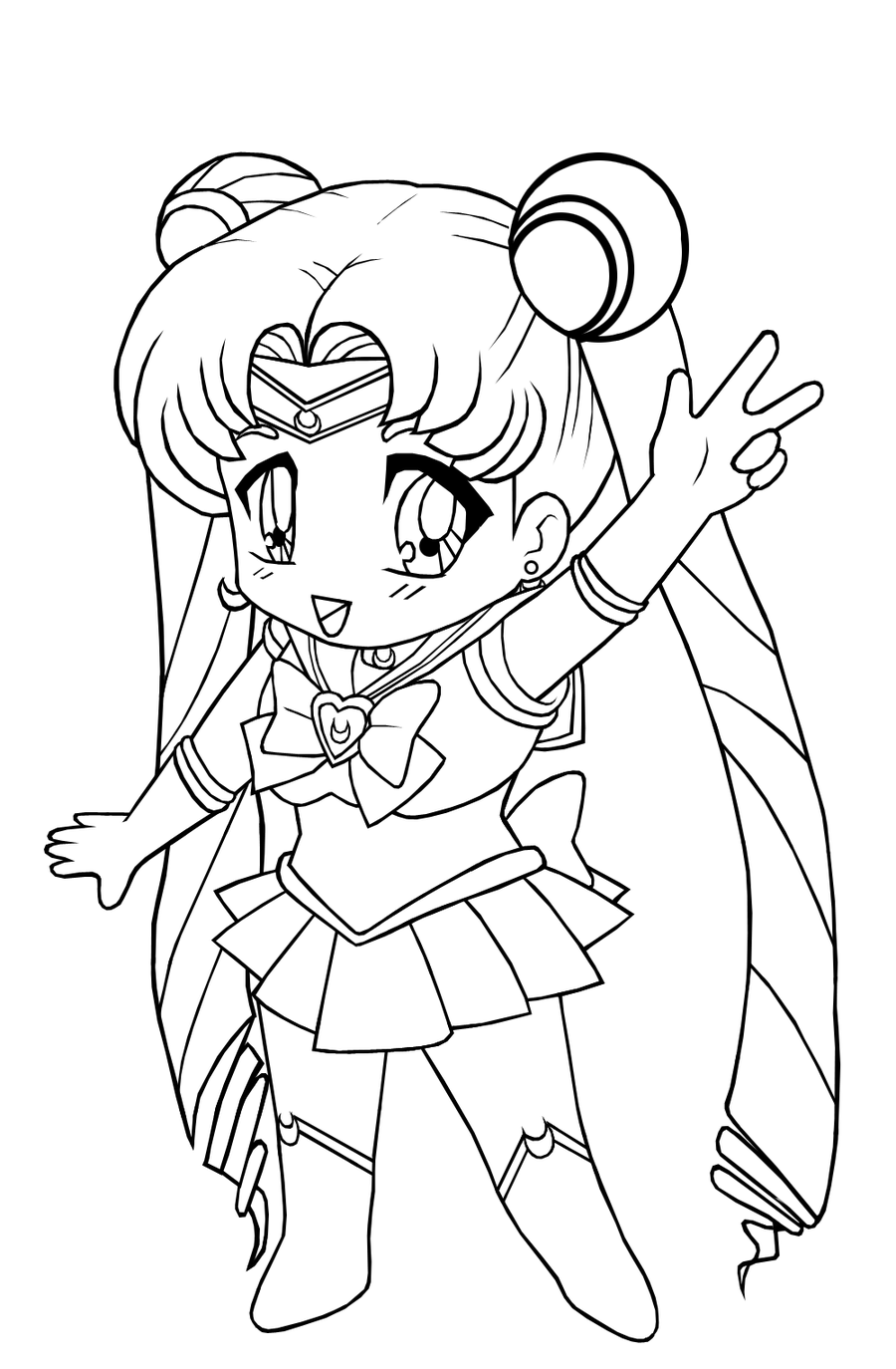 manga coloring pages for kids - photo #5