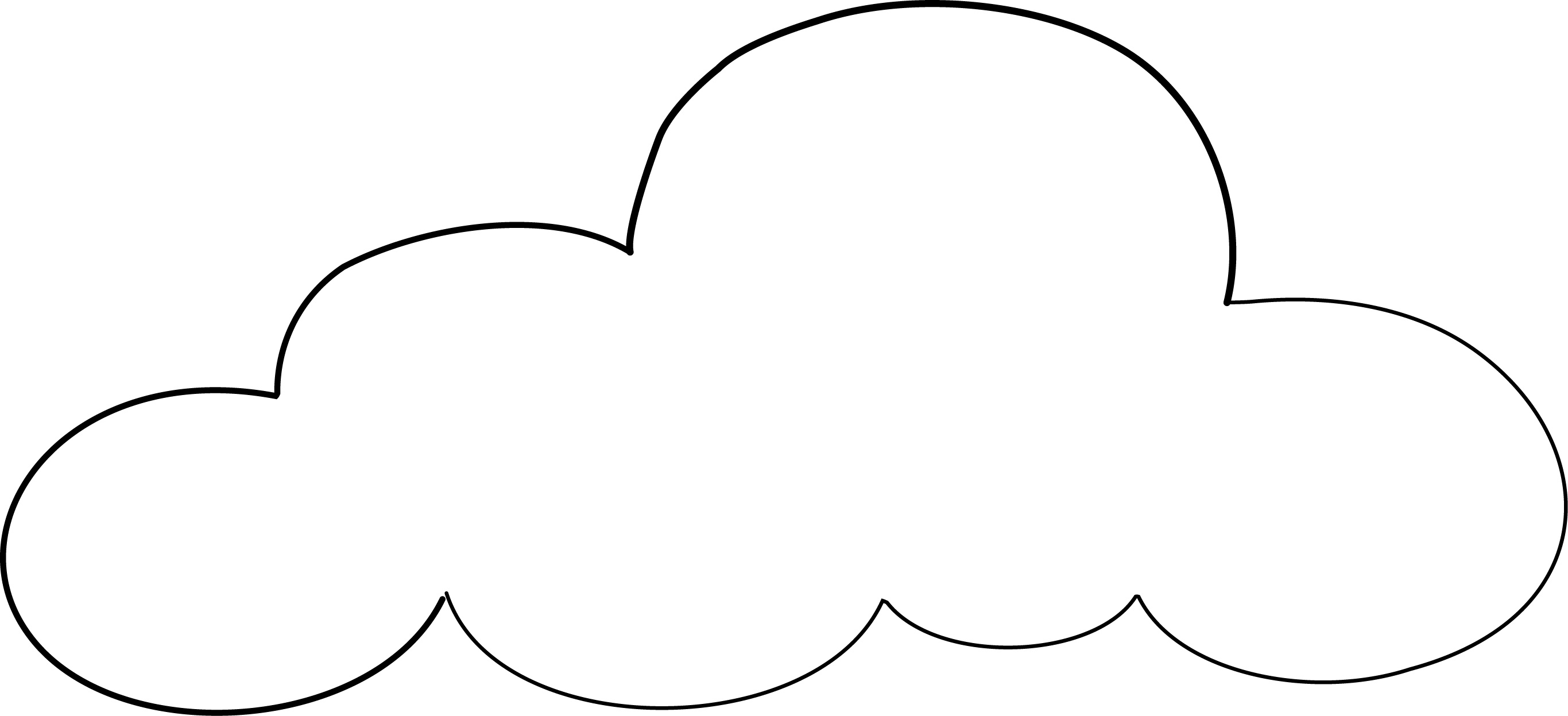 rainbow cloud coloring pages - photo #35
