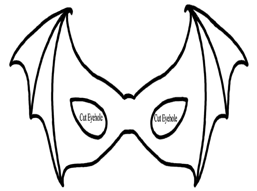 printable halloween masks coloring pages - photo #2