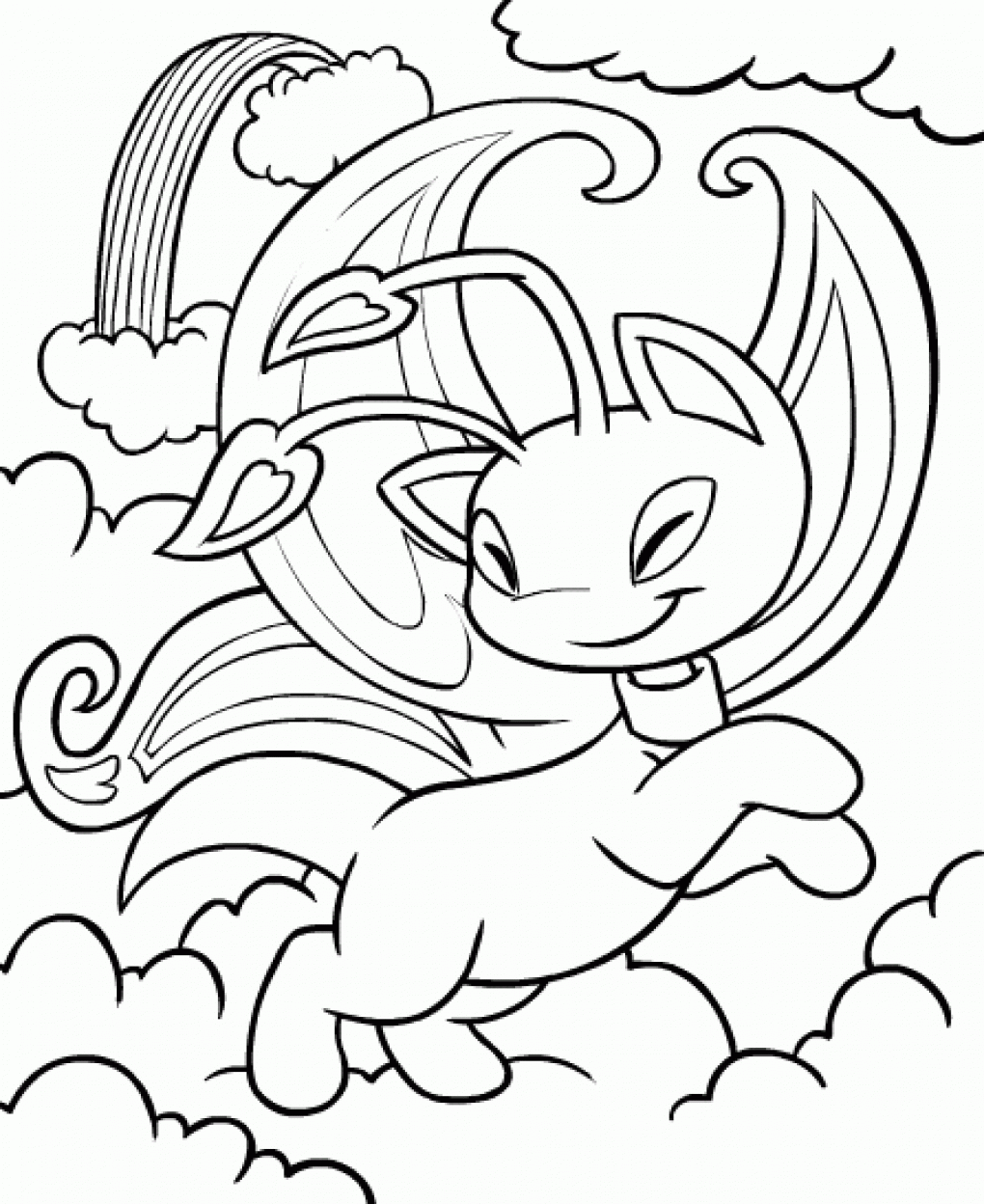 neopets coloring pages printable - photo #3