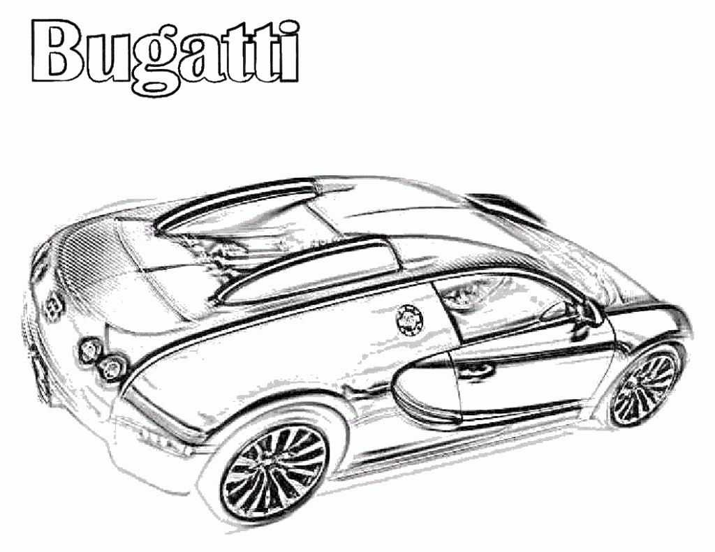 Free Printable Bugatti Coloring Pages For Kids