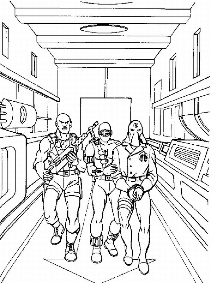 Free Printable GI Joe Coloring Pages For Kids