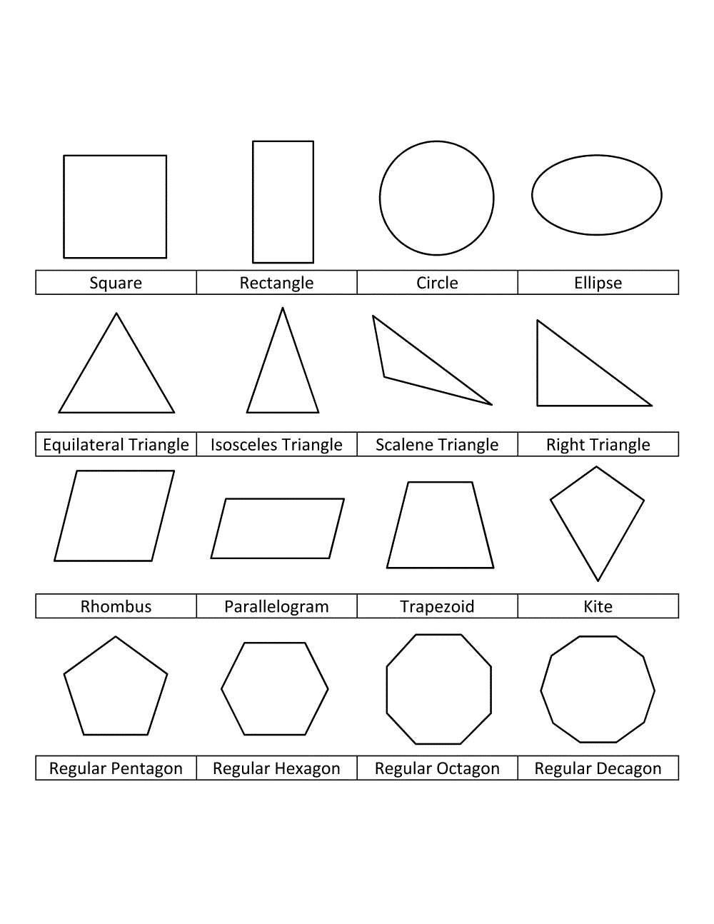 shape coloring pages for toddlers - photo #12