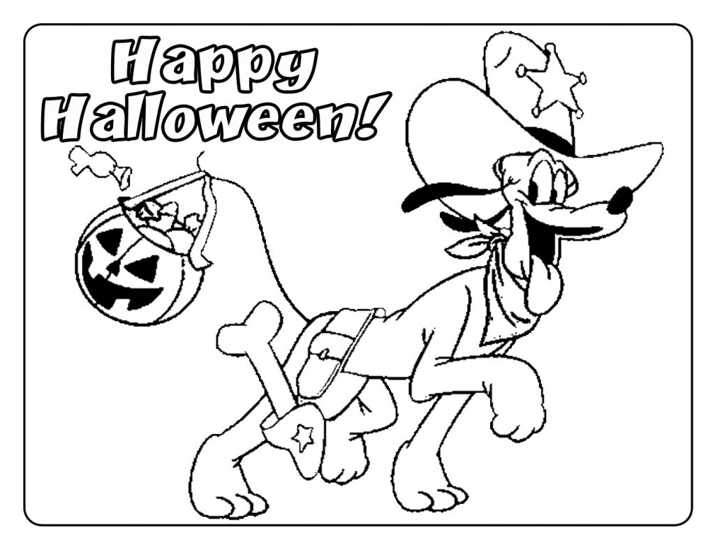pluto christmas coloring pages - photo #37