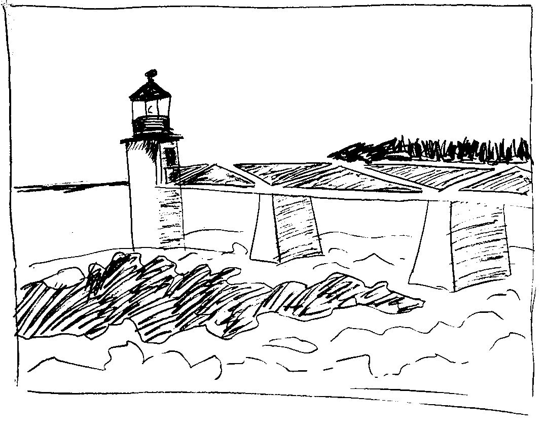 Lighthouse Coloring Page