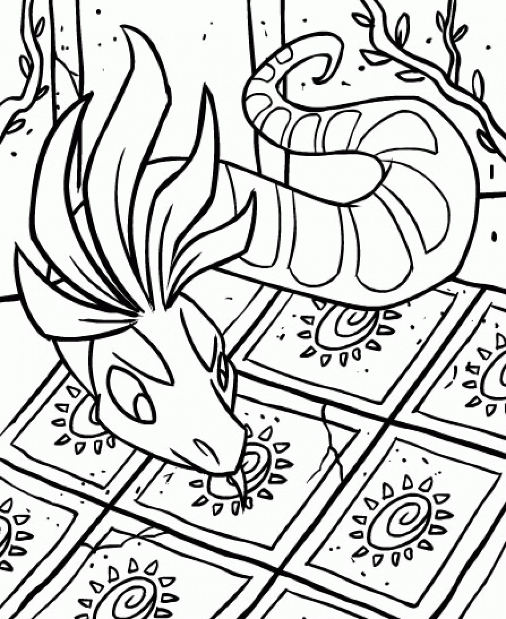 neopets coloring pages printable - photo #17
