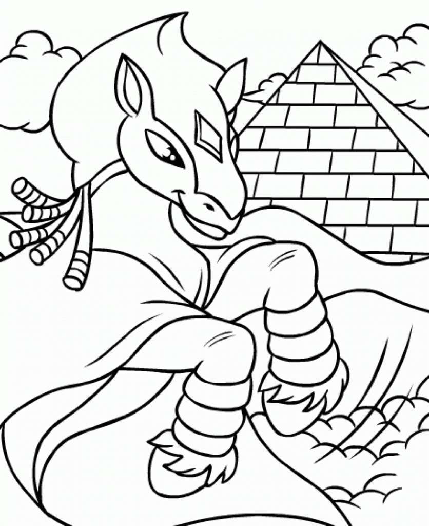 neopets coloring pages printable - photo #4