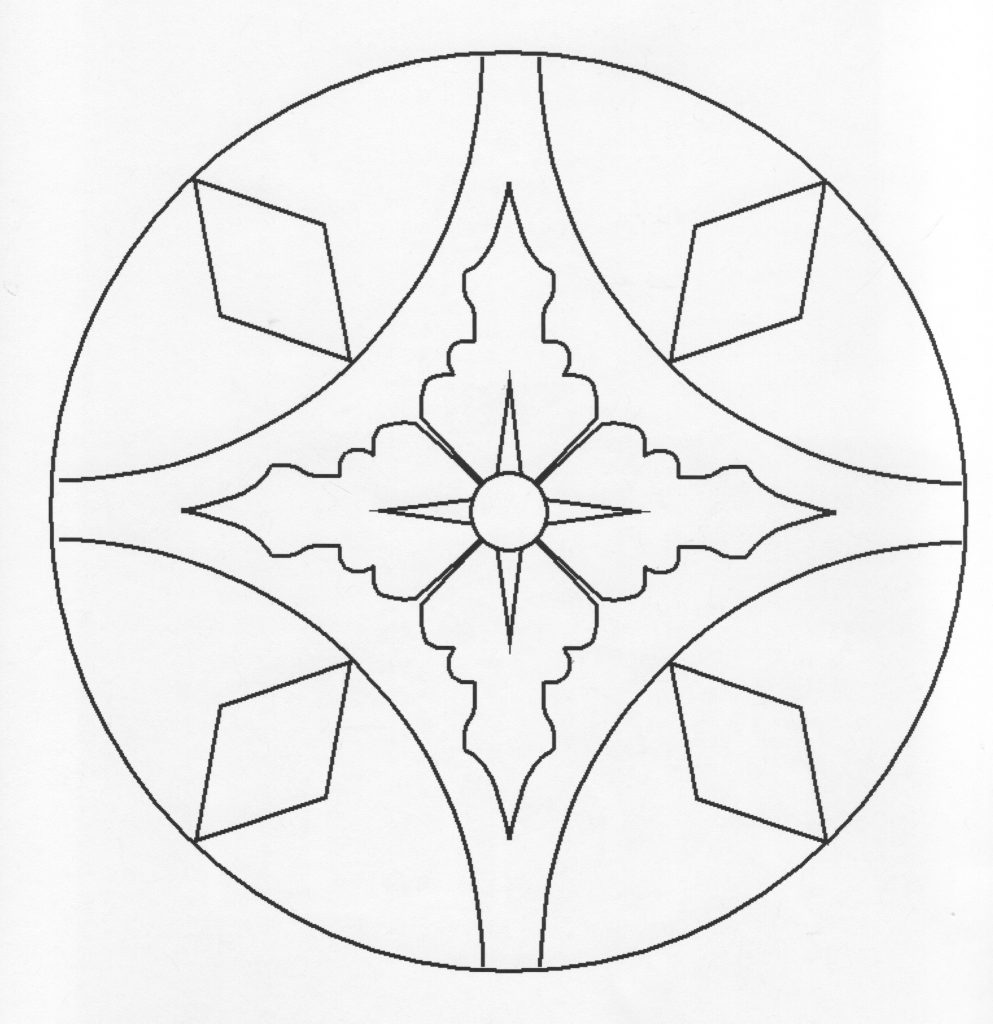 rangoli designs for coloring pages - photo #12