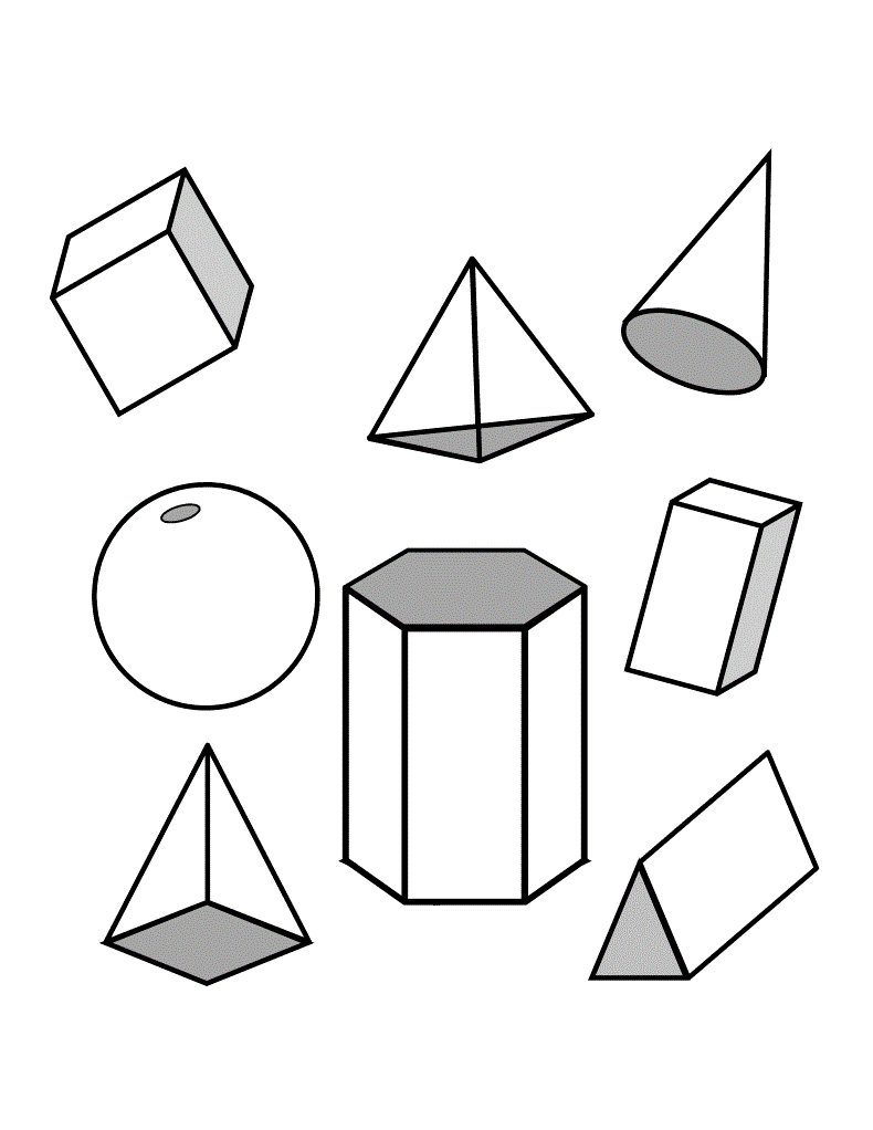 shape coloring pages for toddlers - photo #35