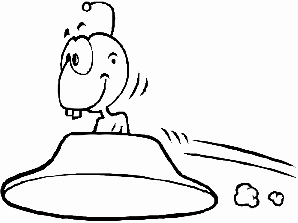 ufo coloring pages for kids - photo #16