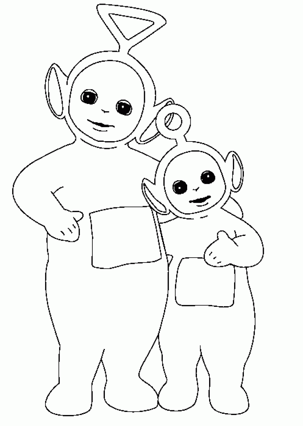 free printable teletubbies <strong>coloring</strong> pages for kids