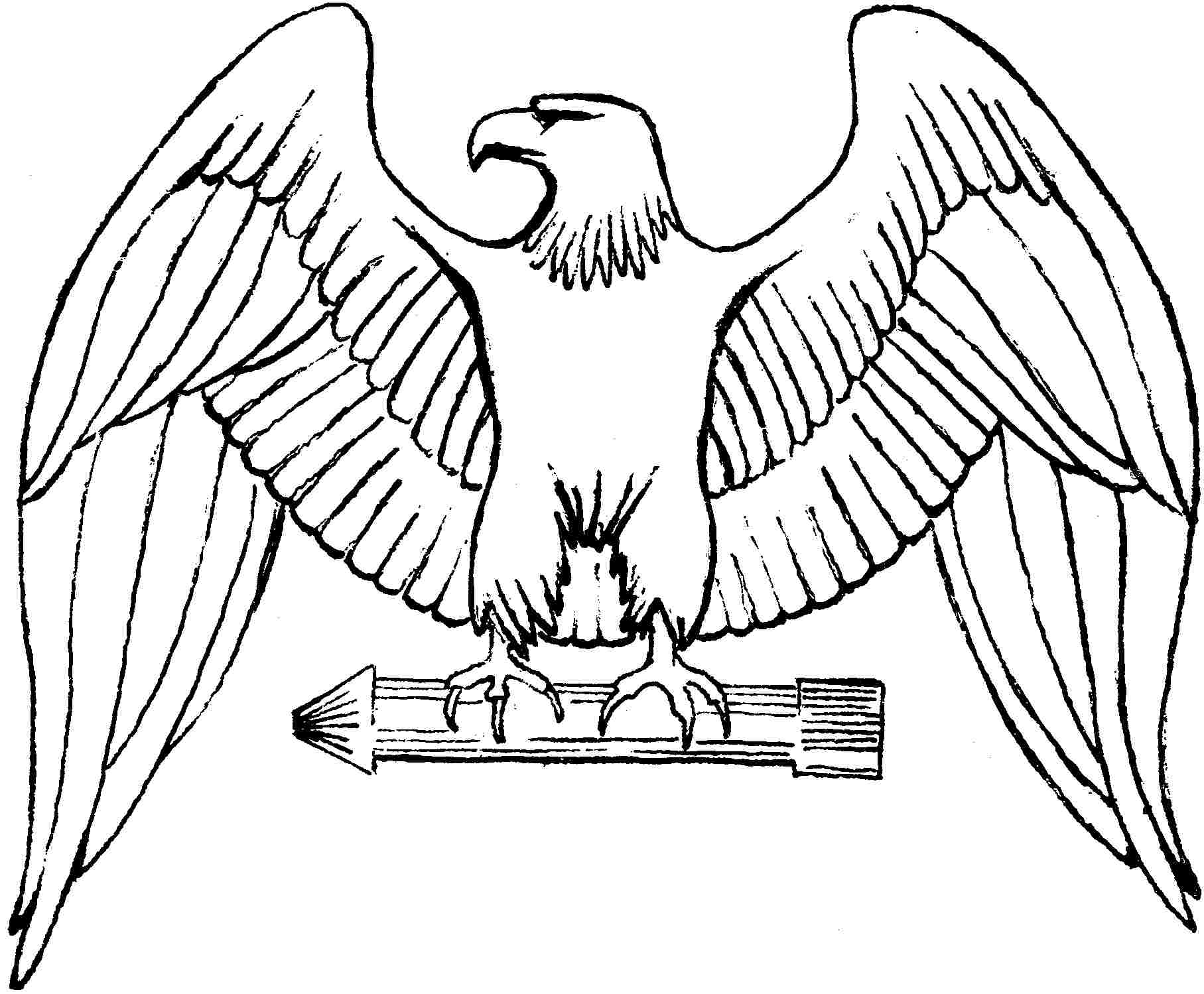 eagle coloring pages for preschoolers - photo #19