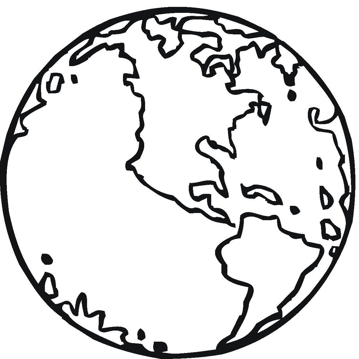 earth coloring pages free printable - photo #4