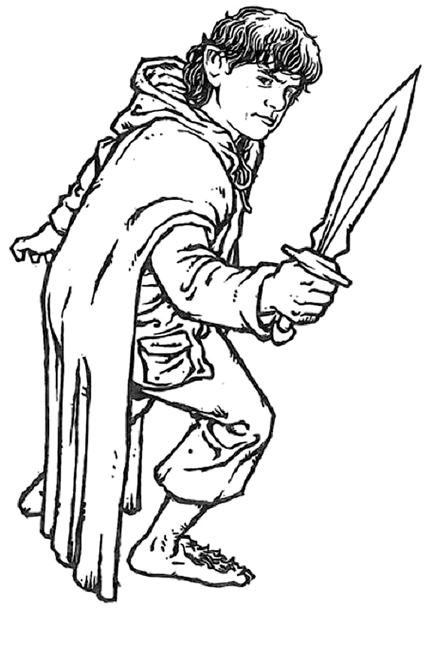 gandalf the gray coloring pages - photo #45