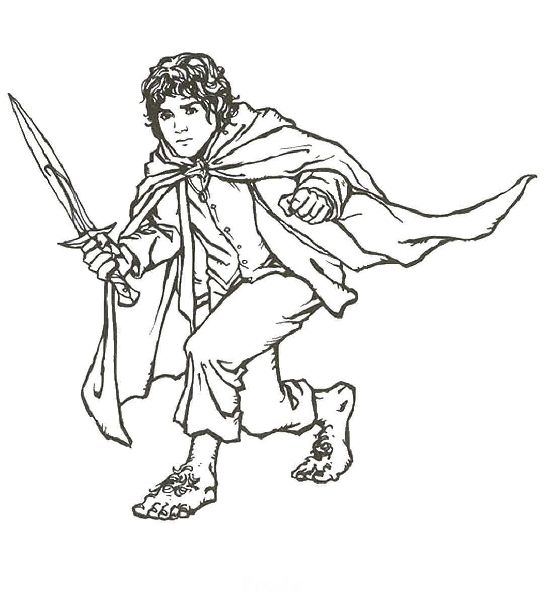 gandalf coloring pages - photo #20