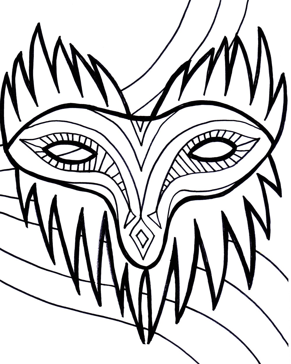Free Printable Mardi Gras Coloring Pages For Kids Free Printable Mardi Gras Coloring Pages For Kids