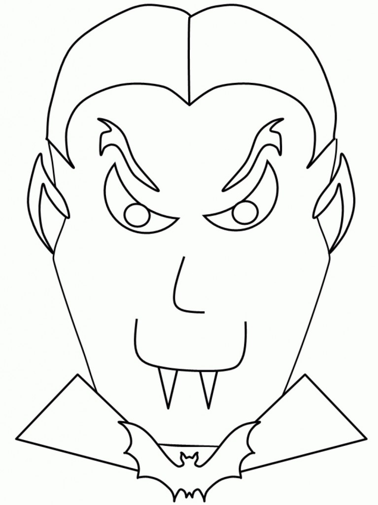 Free Printable Vampire Coloring Pages For Kids