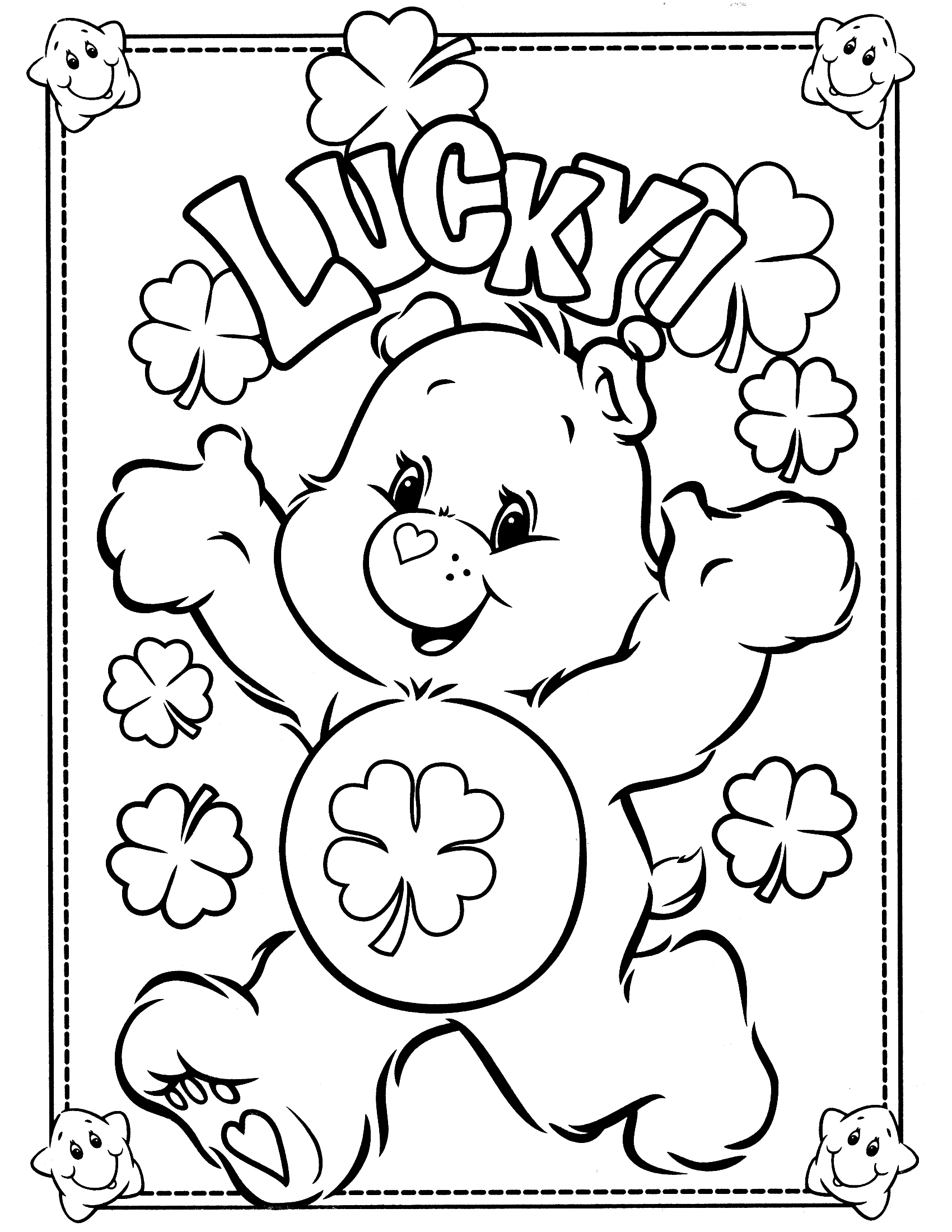 baby care bear coloring pages - photo #7