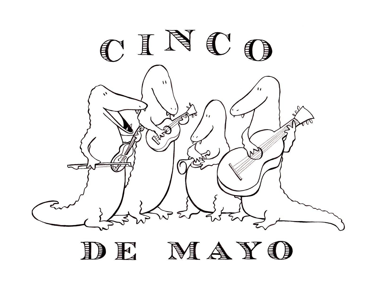 Free Printable Cinco De Mayo Coloring Pages For Kids - Best Coloring