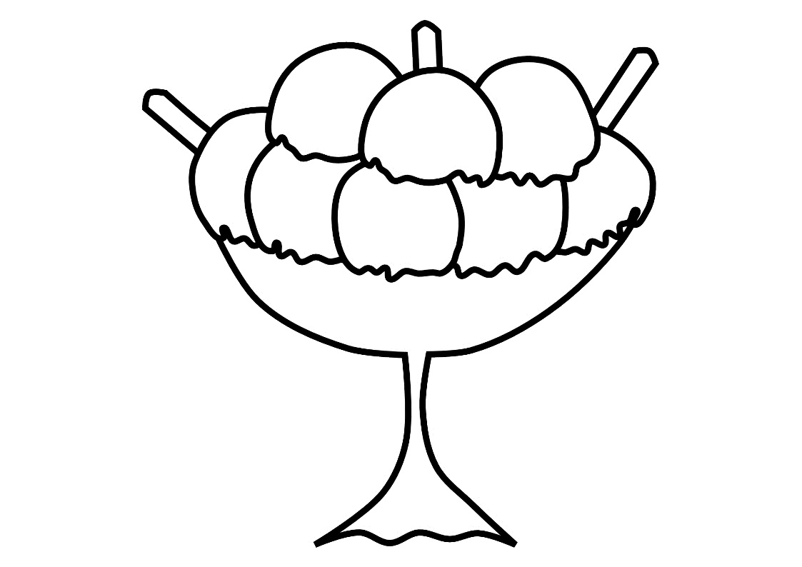 ice cream coloring pages for kids - photo #10