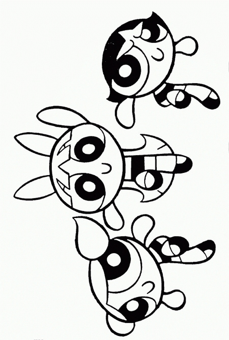 Power Puff Girls Coloring Book