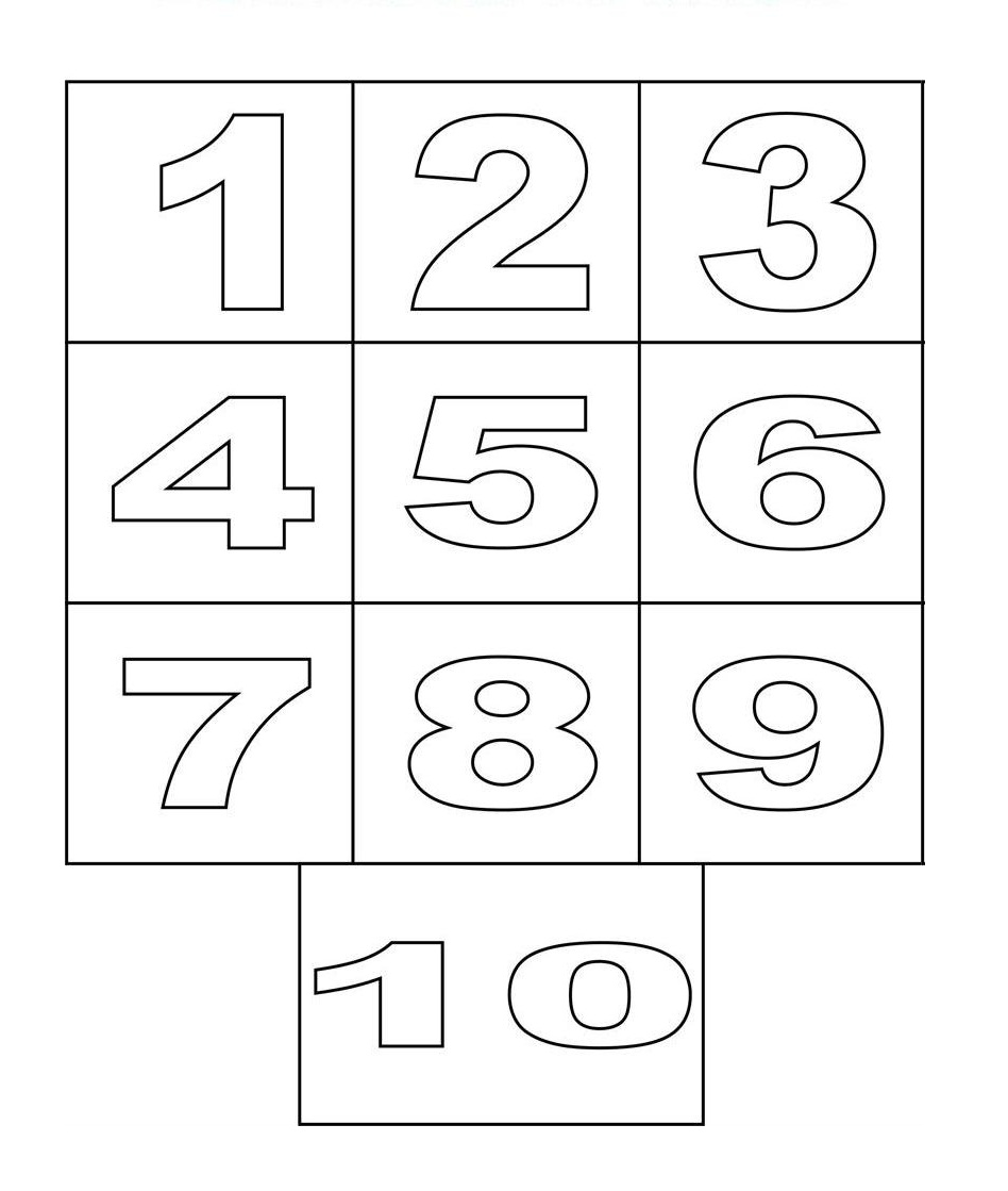 Persnickety printable number coloring pages | Roy Blog