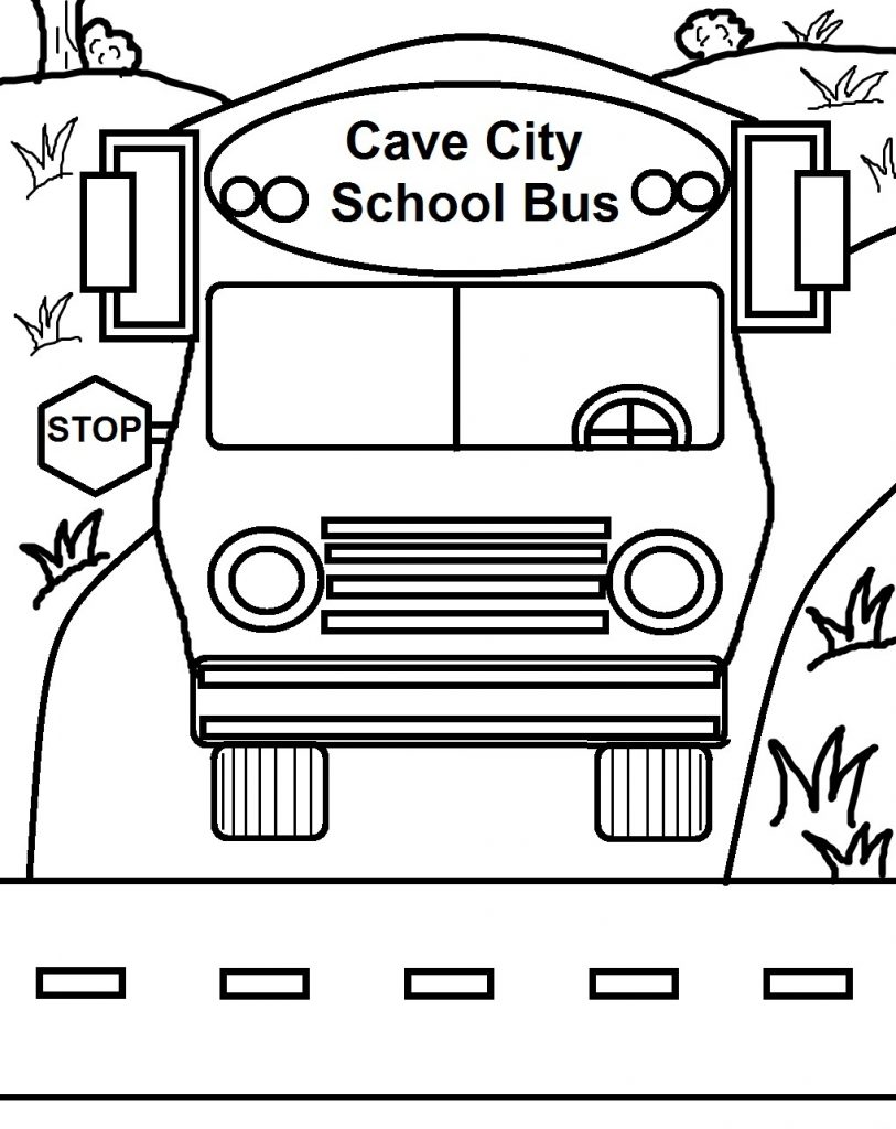 m school bus coloring pages - photo #16
