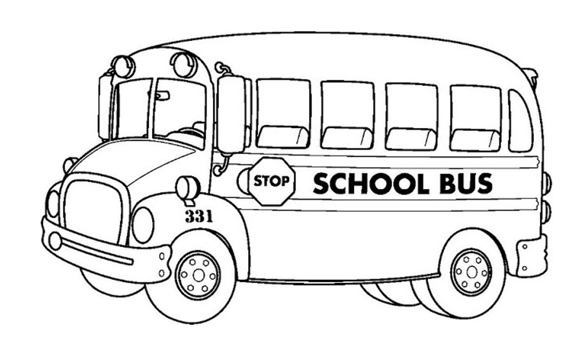 Free Printable School Bus Coloring Pages For Kids