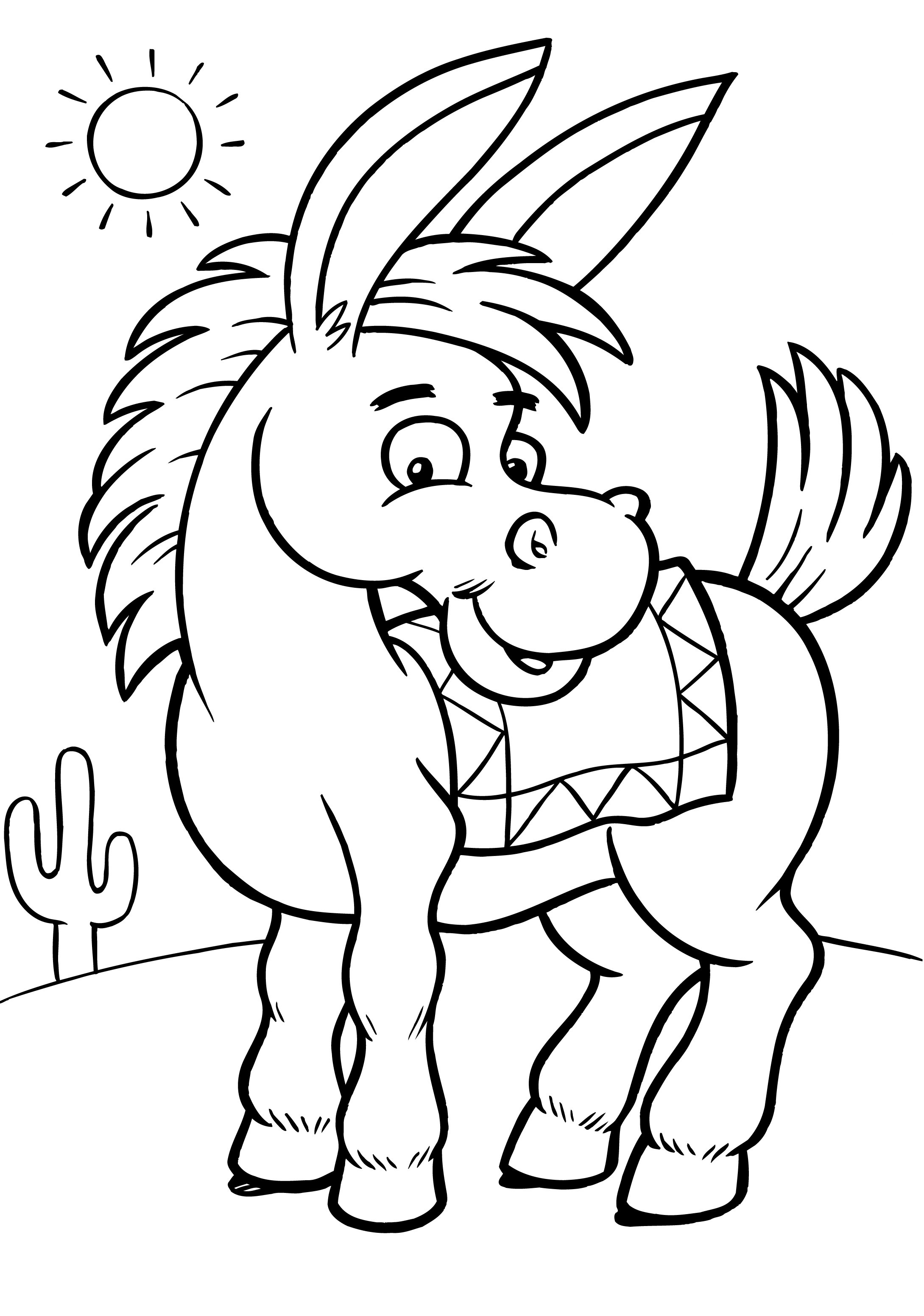 free-printable-donkey-coloring-pages-for-kids