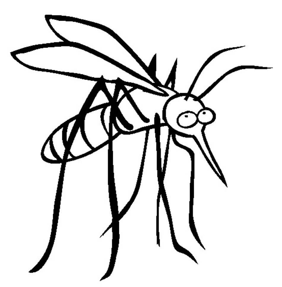 Free Printable Mosquito Coloring Pages For Kids