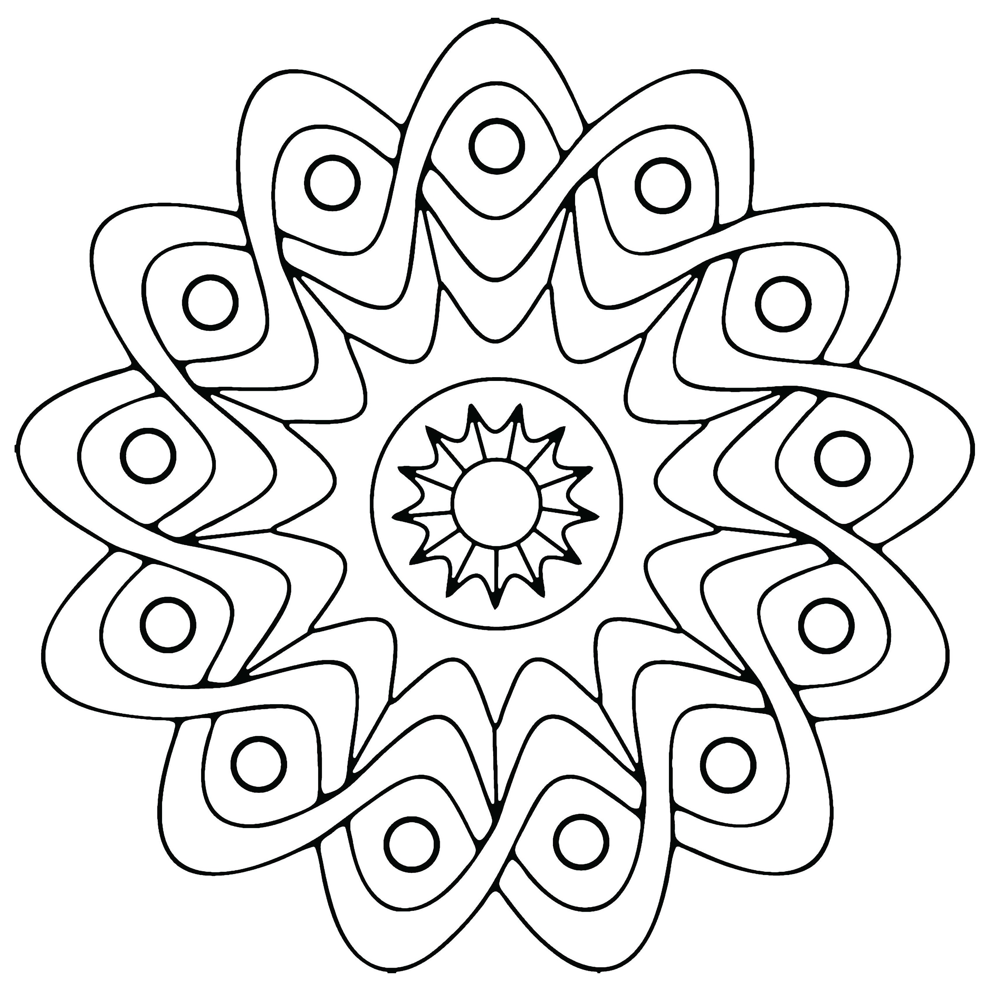 mandala coloring pages printable free kids - photo #21