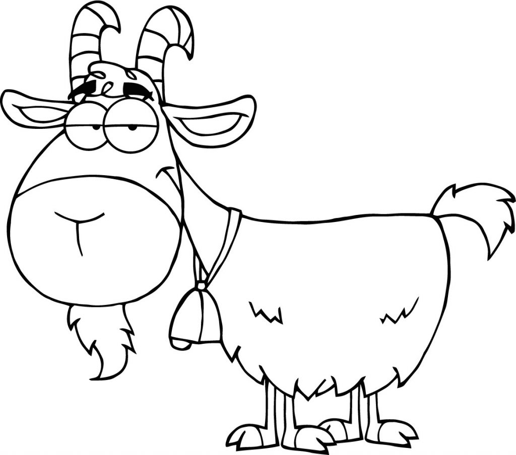 g for goat coloring pages - photo #25