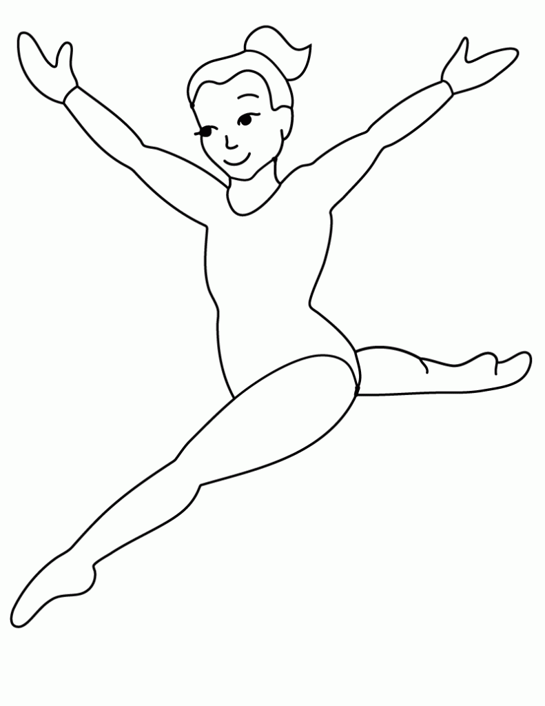Free Printable Gymnastics Coloring Pages For Kids Free Printable Gymnastics Coloring Pages For Kids