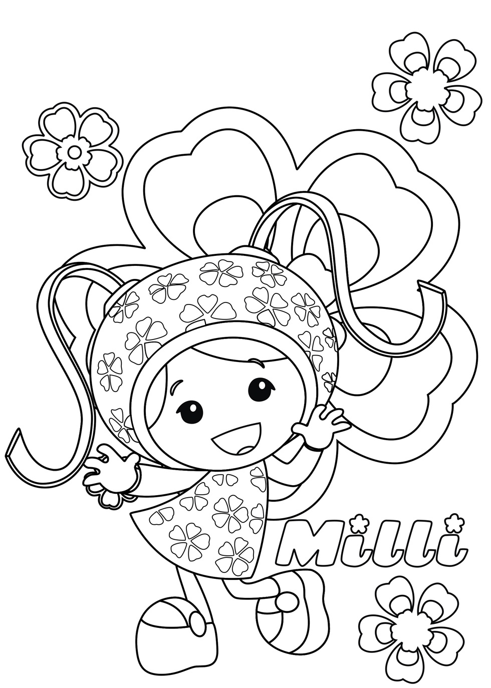 team coloring pages for kids - photo #6