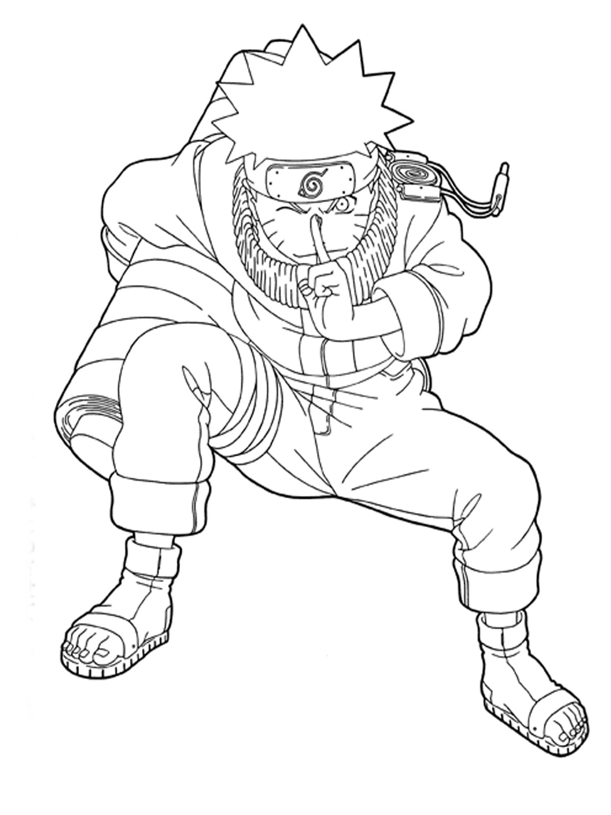 naruto coloring pages to print - photo #8